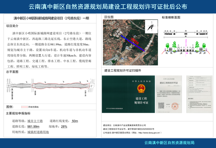 滇中新区小哨国际新城路网建设项目_02