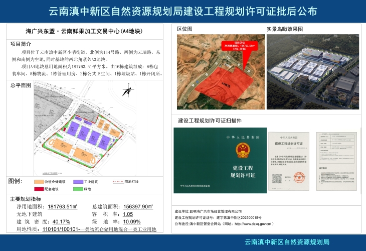 海广兴东盟·云南鲜果加工交易中心（A1、A2、A3、A4地块）-批后公示_04
