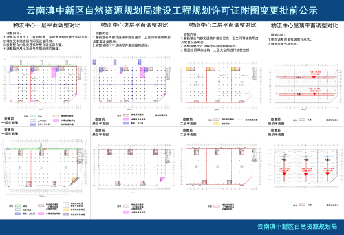 云南出版电子商务现代物流中心(二期)项目工程规划许可证附图变更批前公示_02