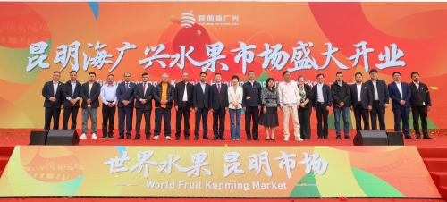 kaiyun开云电竞:昆明海广兴水果市场开门迎客滇中新区再添开放发展新引擎(图1)