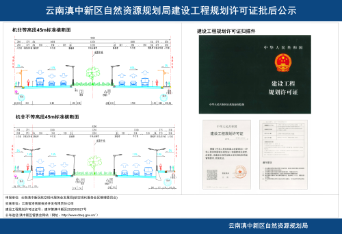 《云南滇中新区直管区李其片区园区基础设施L2号路(一期)》批后公布_02